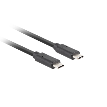 Lanberg USB-C 3.1 Gen2 kábel, 1,8 m, Quick Charge 4.0 PD100W, fekete