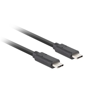 Lanberg USB-C (M/M) 3.1 Gen 2 kábel, 1 m, 10 Gb/s PD 100W, fekete