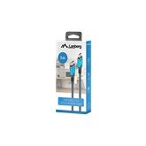 Lanberg USB-C (M/M) 4.0 kábel 1 m, 240W 8K 60 Hz, fekete-kék