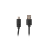 Lanberg USB-C (M) - USB-A (M) 1,8 méter 3.1 kábel, fekete