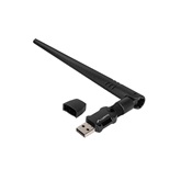 Lanberg Wi-Fi 6 Dual Band vezeték nélküli USB hálózati adapter külső antennával