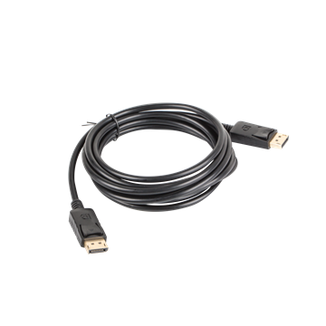 Lanberg displayport v1.2 kábel, 4K@60Hz, 3 méter, fekete