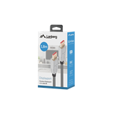 Lanberg displayport v1.4 kábel, 8K 60HZ, 1.8 méter, fekete