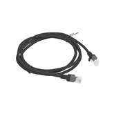 Lanberg patch kábel Cat5e UTP 1,5 m, fekete 