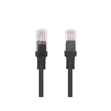 Lanberg patch kábel Cat5e UTP 20 m, fekete 