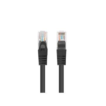 Lanberg patch kábel Cat6 UTP 0,25 m, fekete 