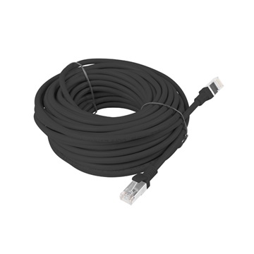 Lanberg patch kábel Cat6 UTP 15 m, fekete 