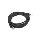 Lanberg patch kábel Cat6 UTP 3 m, fekete 