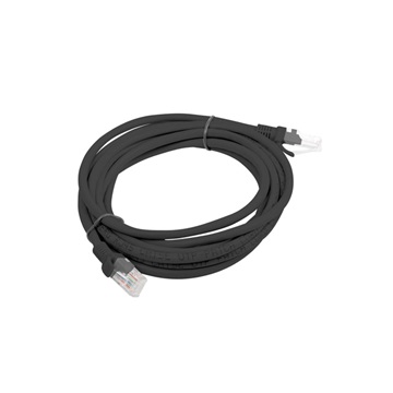 Lanberg patch kábel Cat6 UTP 3 m, fekete 
