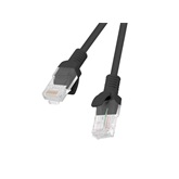 Lanberg patch kábel Cat6 UTP 5 m, fekete 