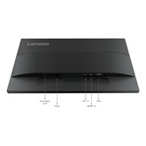 Lenovo 23,8" ThinkVision E24-40monitor - Raven Black (dobozsérült)