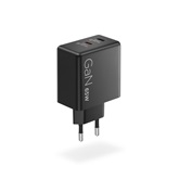 Lenovo Dual USB-C 65W GaN Charger - Black