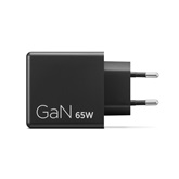 Lenovo Dual USB-C 65W GaN Charger - Black