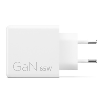 Lenovo Dual USB-C 65W GaN Charger - White