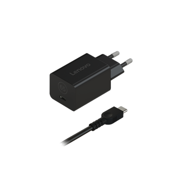 Lenovo GaN Nano 65W Adapter - G0A6GN65EU - Black