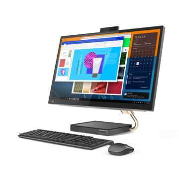 Lenovo IdeaCentre AIO 5 F0G4008SRI - Windows® 11 Home - Stormy Grey - Calliope Wireless UK billentyűzet és egér