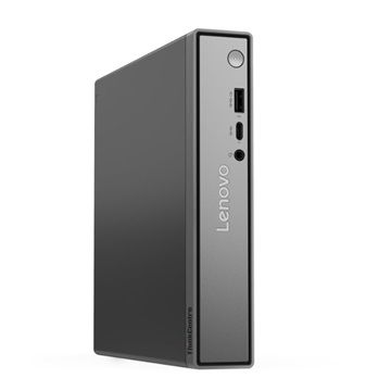 Lenovo ThinkCentre neo 50q G5 + TIO24 G5 monitor - FreeDOS - Black/Grey + USB egér és billentyűzet