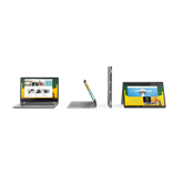 Lenovo Yoga 530 81EK00ESHV - Windows® 10 - Fekete - Touch