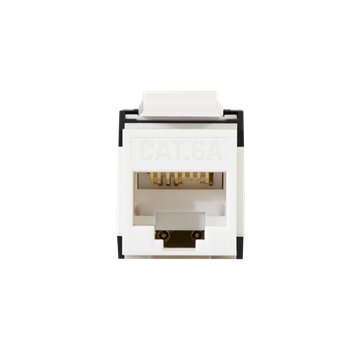 LogiLink Keystone Jack Cat.6A UTP AWG 22-26, szerszám nélküli, 16,6 mm szélesség