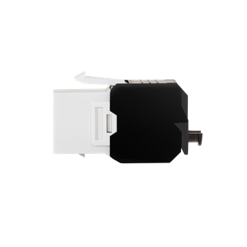 LogiLink Keystone Jack Cat.6A UTP AWG 22-26, szerszám nélküli, 16,6 mm szélesség