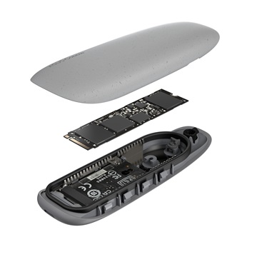ASUS COBBLE - külső ház - m.2 NVMe SSD > USB3.2 Type-C - ESD-A1A - Szürke