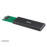 Akasa - külső ház - m.2. SATA SSD > USB3.1 - AK-ENU3M2-BK