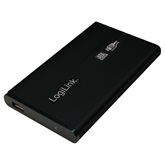 LogiLink UA0106 2,5" SATA HDD USB3.0 külső aluminium ház - Fekete