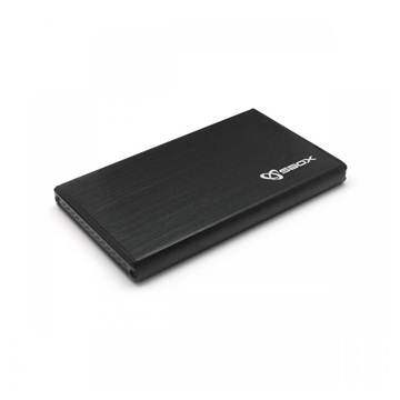Sbox 2,5" HDC-2562B USB3.0 HDD ház - Fekete