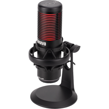 MARVO Blast 60 vezetékes mikrofon - fekete