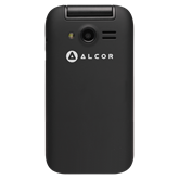 Alcor Handy D Black - Flip Phone