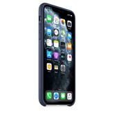 Apple iPhone 11 Pro Max bőrtok - Éjkék