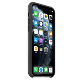 Apple iPhone 11 Pro bőrtok - Fekete