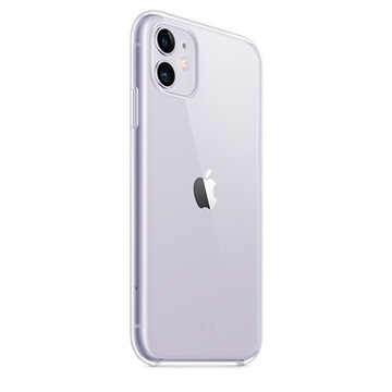 Apple iPhone 11 szilikon tok - Átlátszó