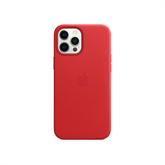 Apple iPhone 12 Pro Max Magsafe rögzítésű bőrtok - (PRODUCT)RED