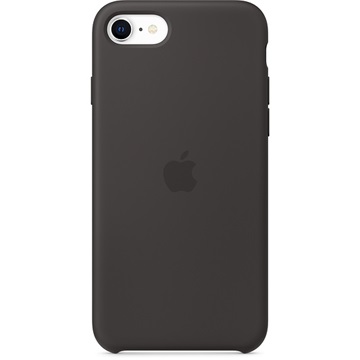 Apple iPhone SE szilikon tok - Fekete