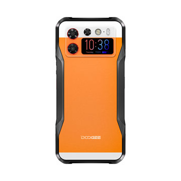 DOOGEE V20S - 6.43" AMOLED, Octa Core (12+256GB) Mobiltelefon - Fekete/narancssárga