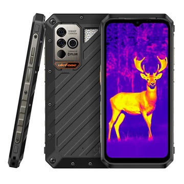 Ulefone Armor 18 Ultra 5G  - 6.58" IPS, Octa Core, 5G (12+512GB) Mobiltelefon - Fekete