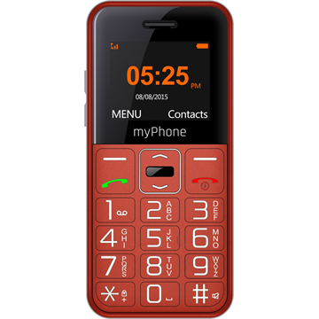 myPhone HALO Easy 1,7" mobiltelefon - piros