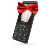 myPhone MAESTRO 2 2,8" mobiltelefon - fekete