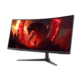 ACER 34" NITRO XZ340CURW0bmiiphx ZeroFrame WQHD 240Hz VA fekete ívelt monitor