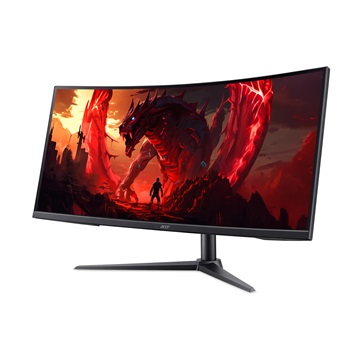 ACER 34" NITRO XZ340CURW0bmiiphx ZeroFrame WQHD 240Hz VA fekete ívelt monitor