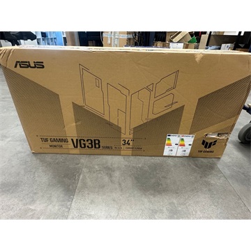 ASUS 34" TUF VG34VQ3B WQHD 180Hz VA fekete ívelt monitor - Dobozsérült