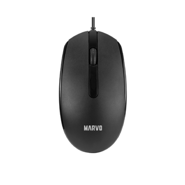 MARVO MS003 BK vezetékes egér - fekete