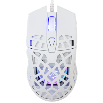 White Shark GM-5018W CARADOC-W vezeték nélküli gamer egér - fehér