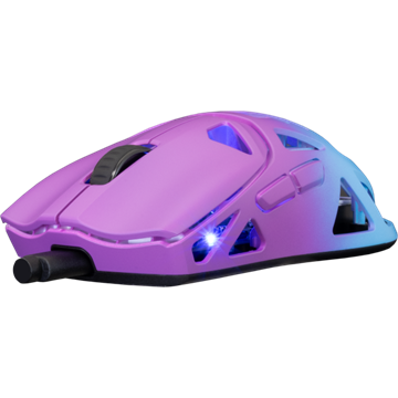 White Shark GM-5019BLP DAGONET Vezeték nélküli gamer egér - Kék/Lila