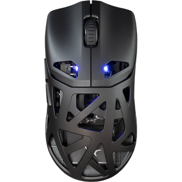 White Shark GM-5019B DAGONET Vezeték nélküli gamer egér - Fekete