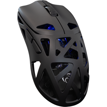 White Shark GM-5019B DAGONET Vezeték nélküli gamer egér - Fekete