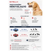 SATELLAI Go GPS kutyanyakörv, L méret - Fekete - TG1-EU-BK-L