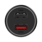Xiaomi Mi 37W Dual-Port Car Charger USB autós töltőadapter - GDS4147GL