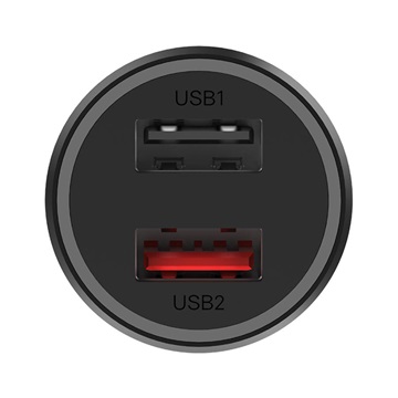 Xiaomi Mi 37W Dual-Port Car Charger USB autós töltőadapter - GDS4147GL